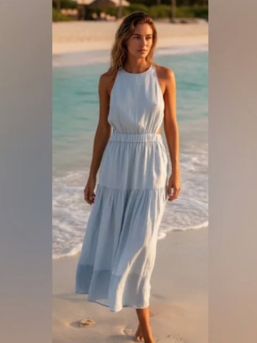 ALC Summer Linen Wrenley Dress